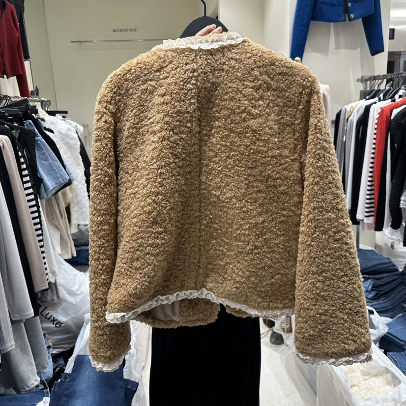 MONOPOLY東大門㊣直郵女裝新品熱賣人氣25秋冬職業真品夾克MONO_POLY夾克