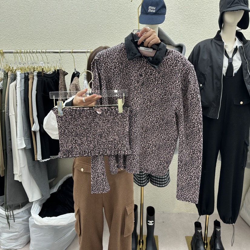 DRAWING東大門㊣實拍女士新品推薦時尚熱賣真品休閑套裝套裝DRAWING套裝圖色2