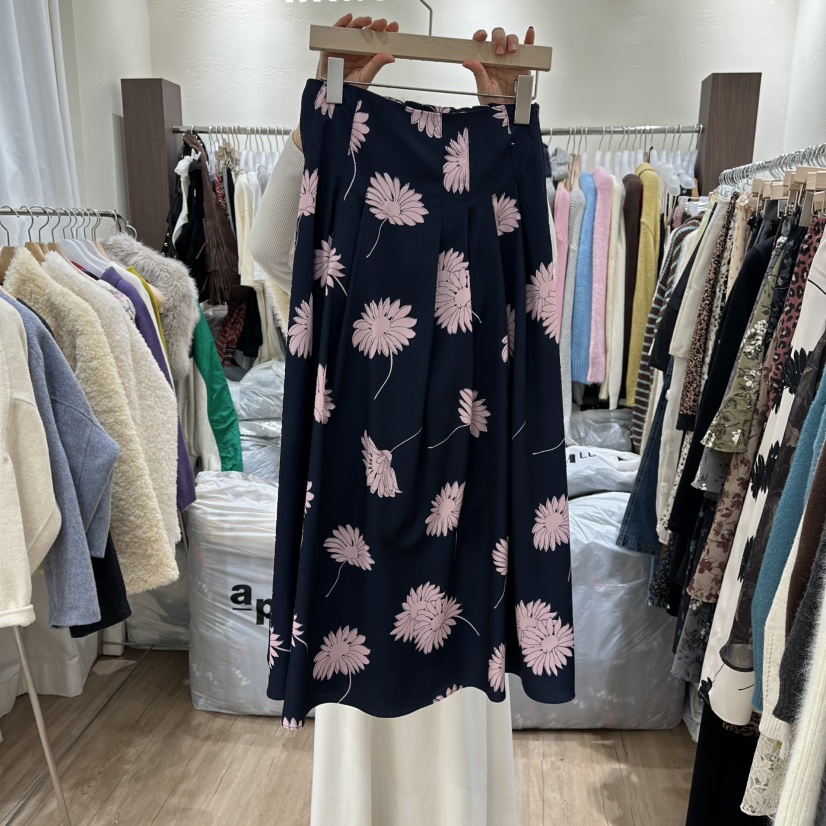 HANSUNGHYUN韓國直郵㊣女士新款25秋冬人氣真品推薦職業長裙HANSUNGHYUN長裙圖色2