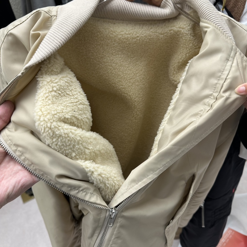 DRAWING東大門㊣實拍女士新品人氣真品25秋冬休閑夾克加絨羊毛DRAWING夾克