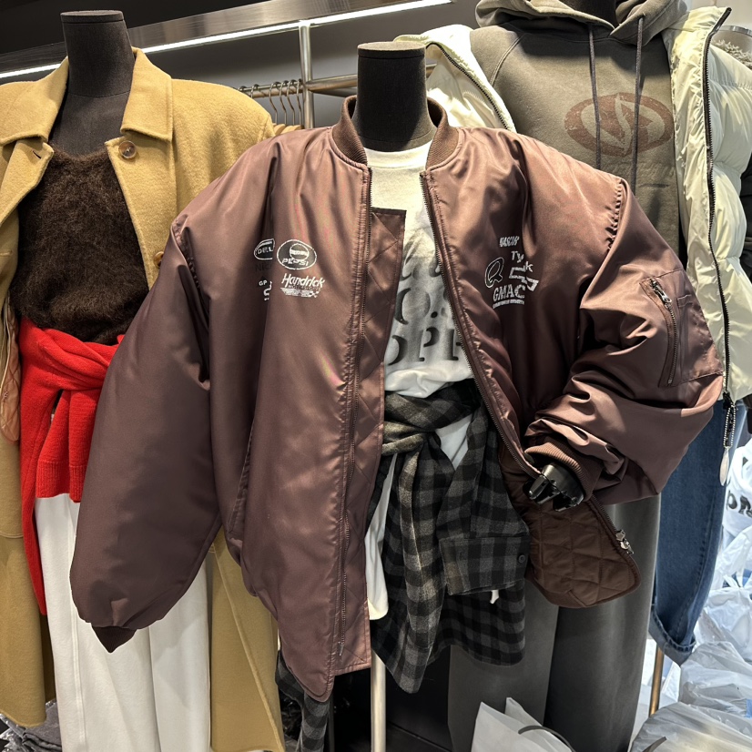 EL BOSQUE東大門㊣直郵女裝新款25秋冬真品職業推薦短款棉服EL BOSQUE短款棉服圖色1