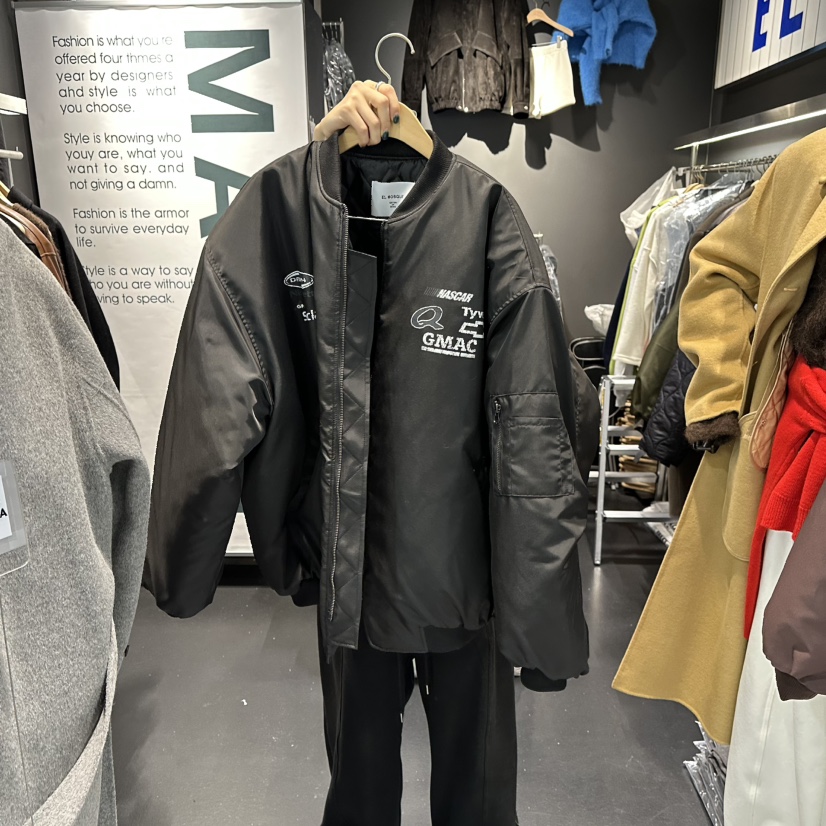 EL BOSQUE東大門㊣直郵女裝新款25秋冬真品職業推薦短款棉服EL BOSQUE短款棉服圖色3