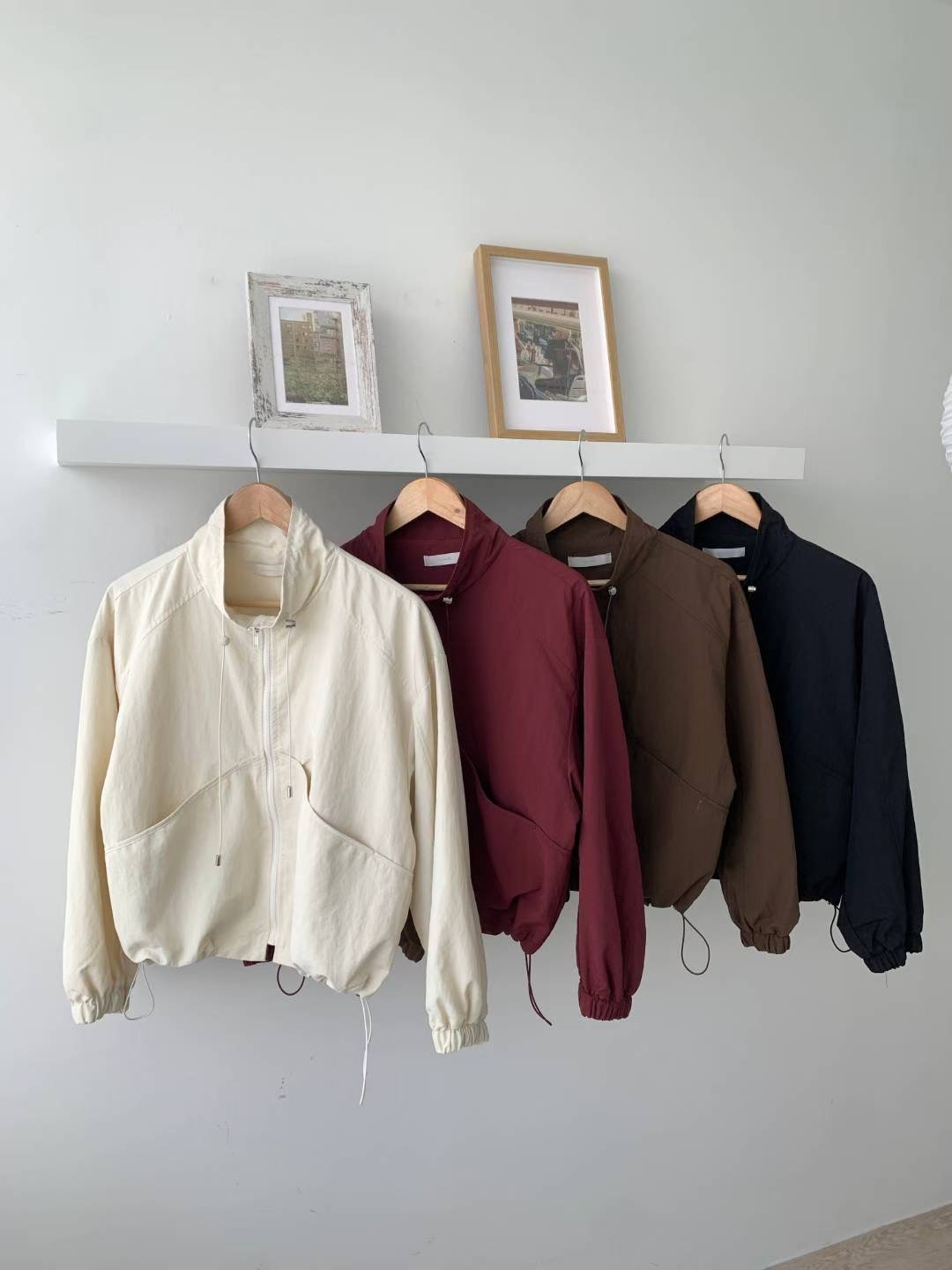 DE FOND東大門㊣實拍女士新款職業熱賣人氣25秋冬時尚夾克DE FOND夾克圖色4左四色