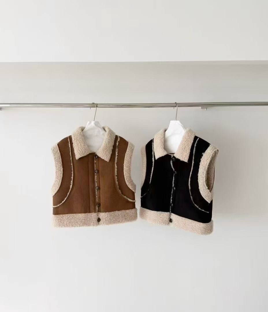 CAROL韓國代購㊣女裝新款25秋冬時尚職業休閑熱賣馬甲不含內搭CAROL馬甲