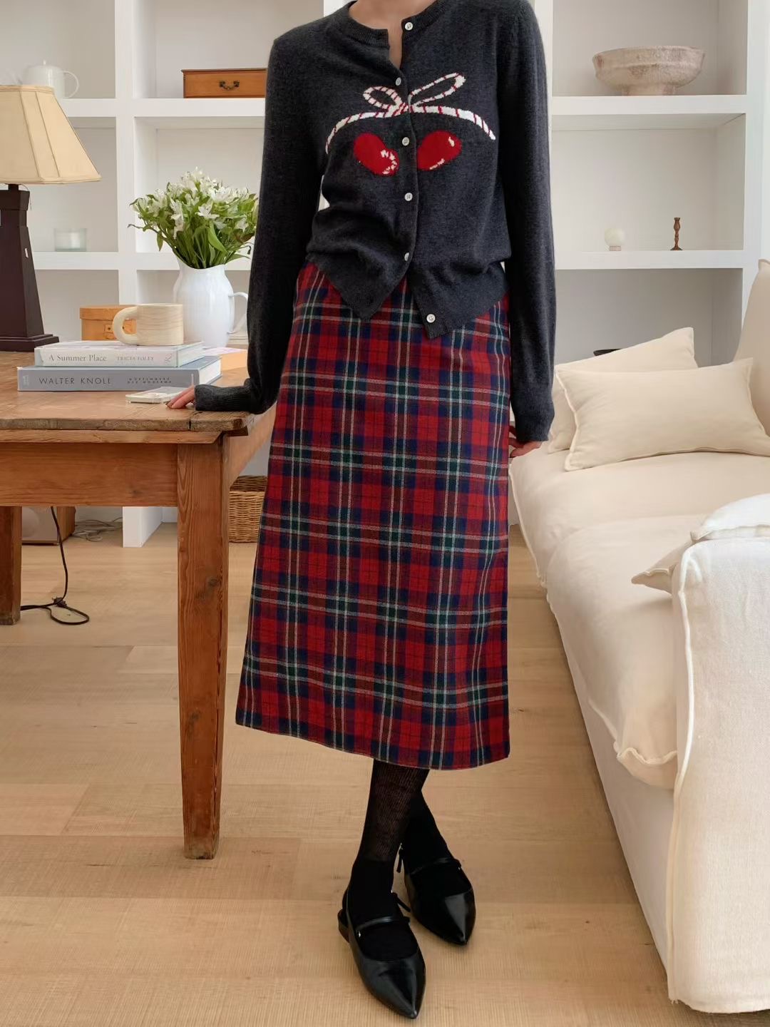 CAROL韓國直郵㊣女士新款熱賣休閑時尚25秋冬推薦真品人氣長裙CAROL長裙圖色2