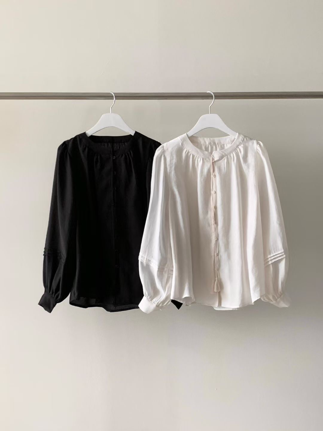 CAROL韓國代購㊣女士新款推薦休閑職業人氣真品25秋冬襯衫蕾絲衫CAROL襯衫/蕾絲衫圖色1左一色