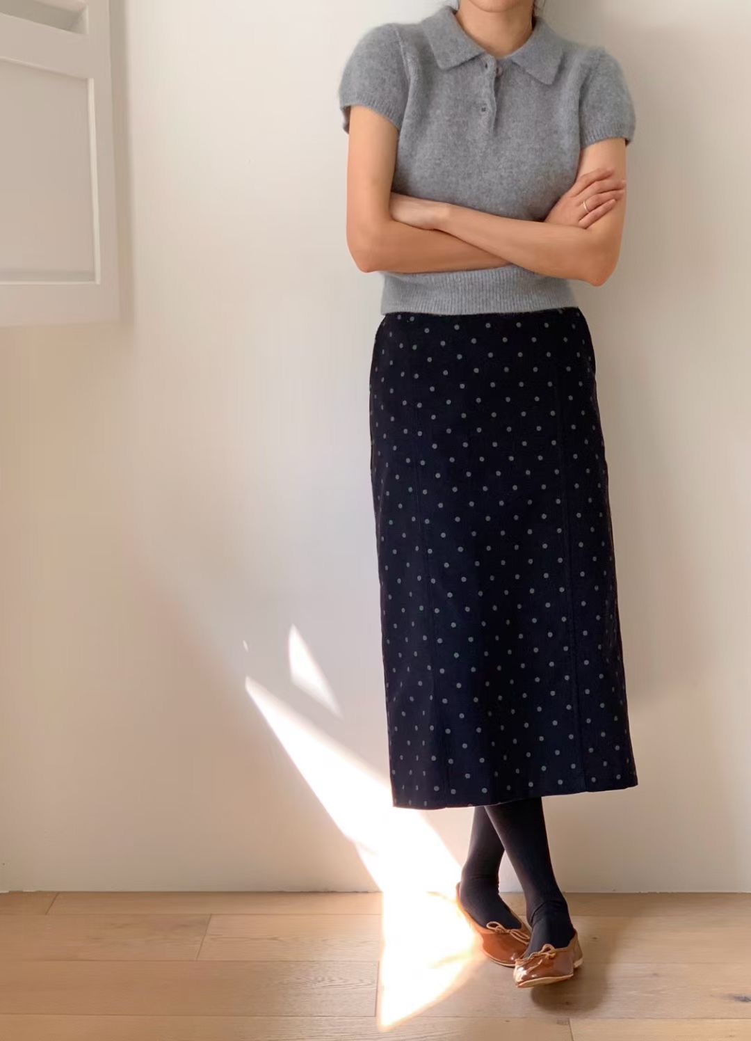 CAROL韓國直郵㊣女裝新品休閑人氣時尚職業真品熱賣推薦長裙CAROL長裙圖色1