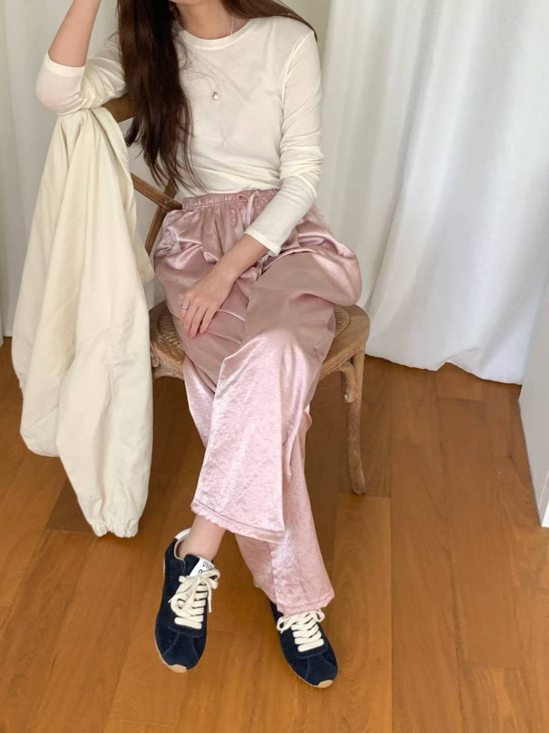 DE FOND韓國直郵㊣女士新品休閑熱賣真品職業人氣推薦休閑褲DE FOND休閑褲