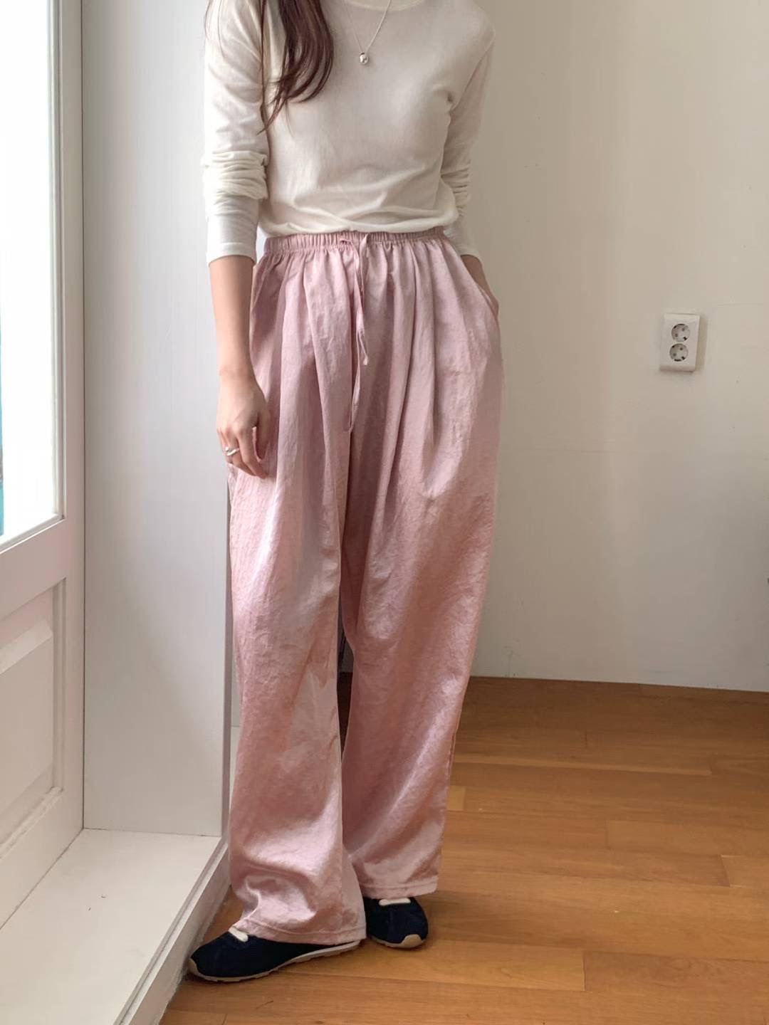 DE FOND韓國直郵㊣女士新品休閑熱賣真品職業人氣推薦休閑褲DE FOND休閑褲圖色1