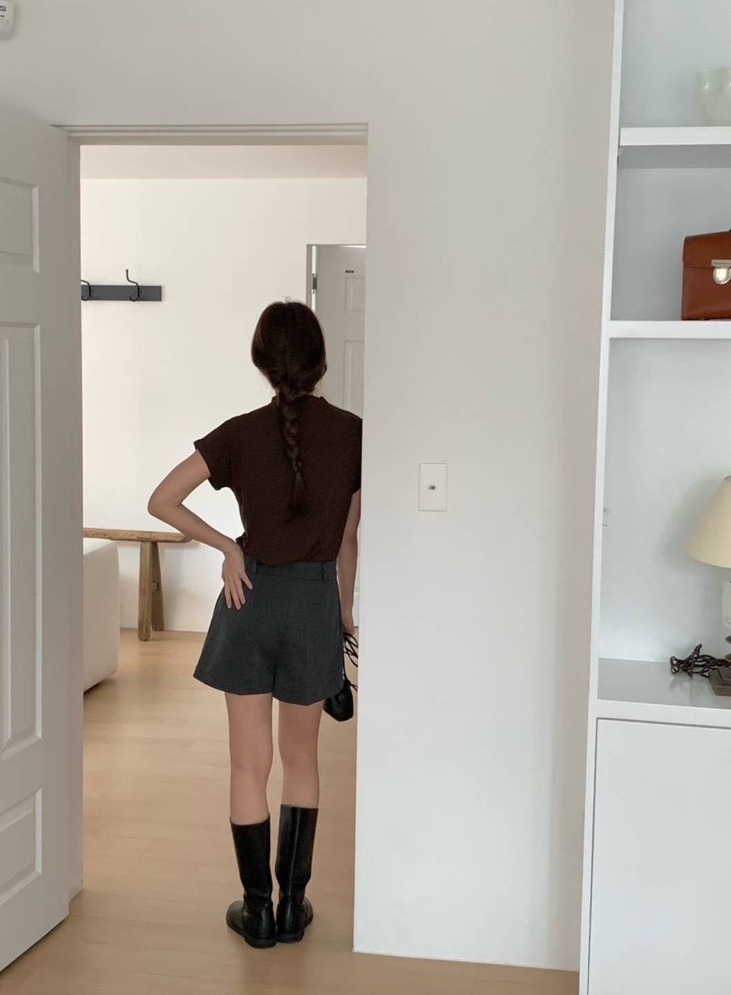 DE FOND東大門㊣直郵女裝新品真品時尚推薦25秋冬熱賣休閑T恤DE FONDT恤