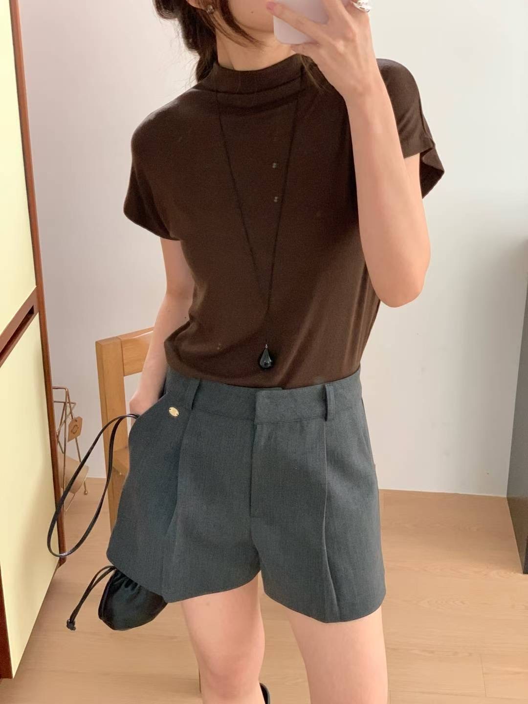 DE FOND東大門㊣直郵女裝新品真品時尚推薦25秋冬熱賣休閑T恤DE FONDT恤圖色3