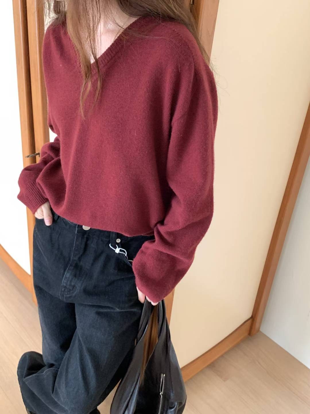 DE FOND韓國代購㊣女裝新款推薦真品職業人氣25秋冬針織衫DE FOND針織衫圖色2