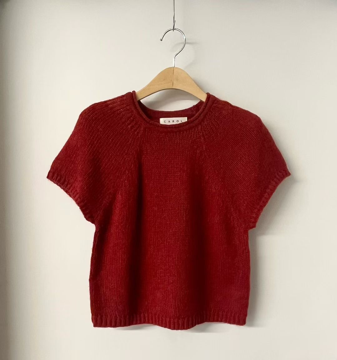 CAROL韓國直郵㊣女士新款推薦職業時尚人氣真品休閑25秋冬針織衫CAROL針織衫圖色1