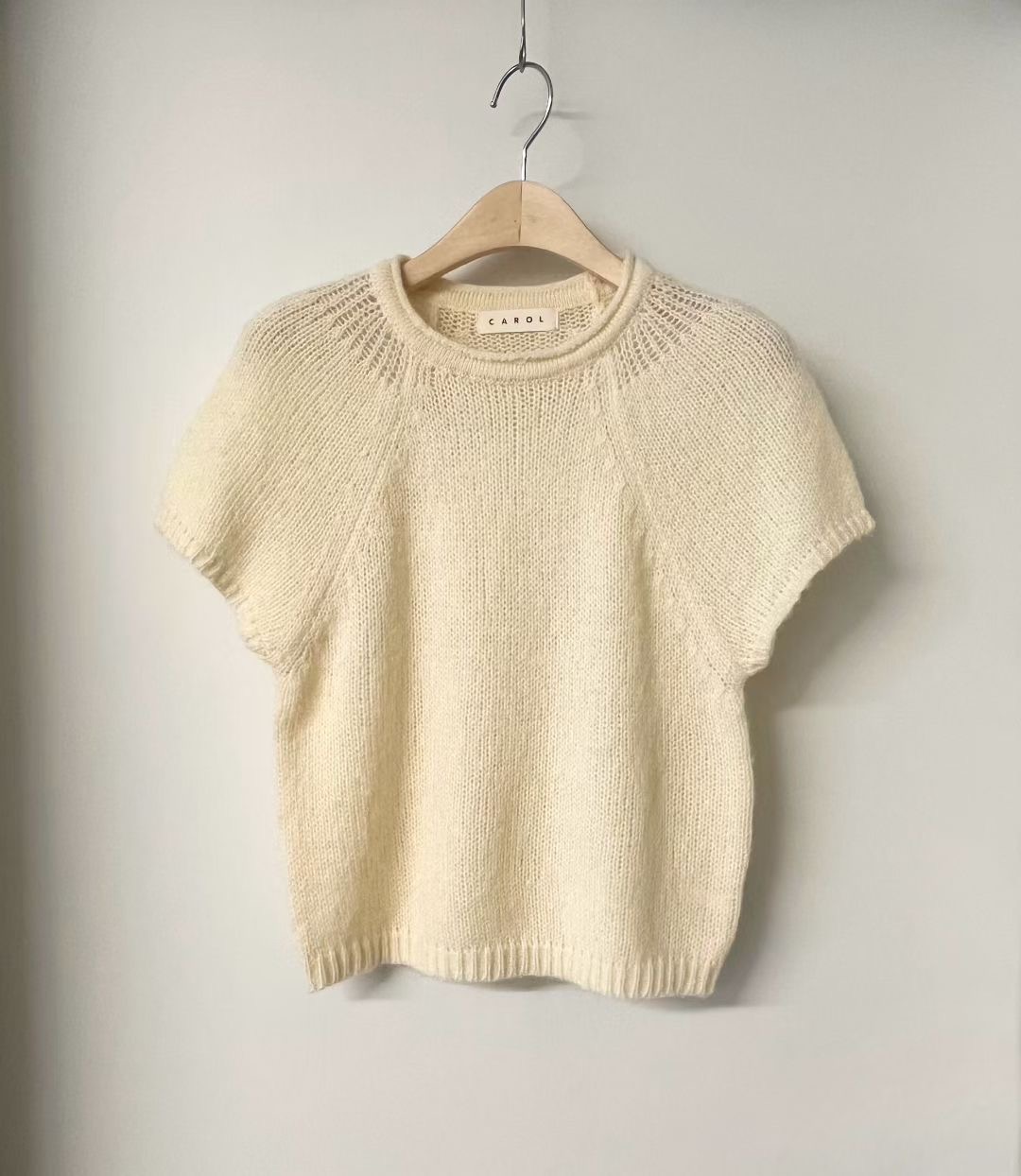 CAROL韓國直郵㊣女士新款推薦職業時尚人氣真品休閑25秋冬針織衫CAROL針織衫圖色2