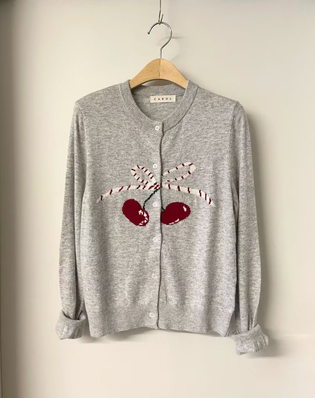 CAROL東大門㊣直郵女裝新款休閑25秋冬職業時尚真品推薦針織衫CAROL針織衫圖色2