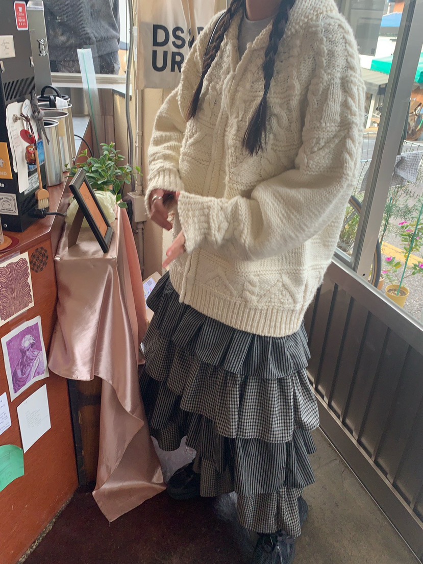 SUNDER MARKET東大門㊣直郵女裝新品休閑時尚熱賣針織衫拉鏈SUNDER MARKET針織衫