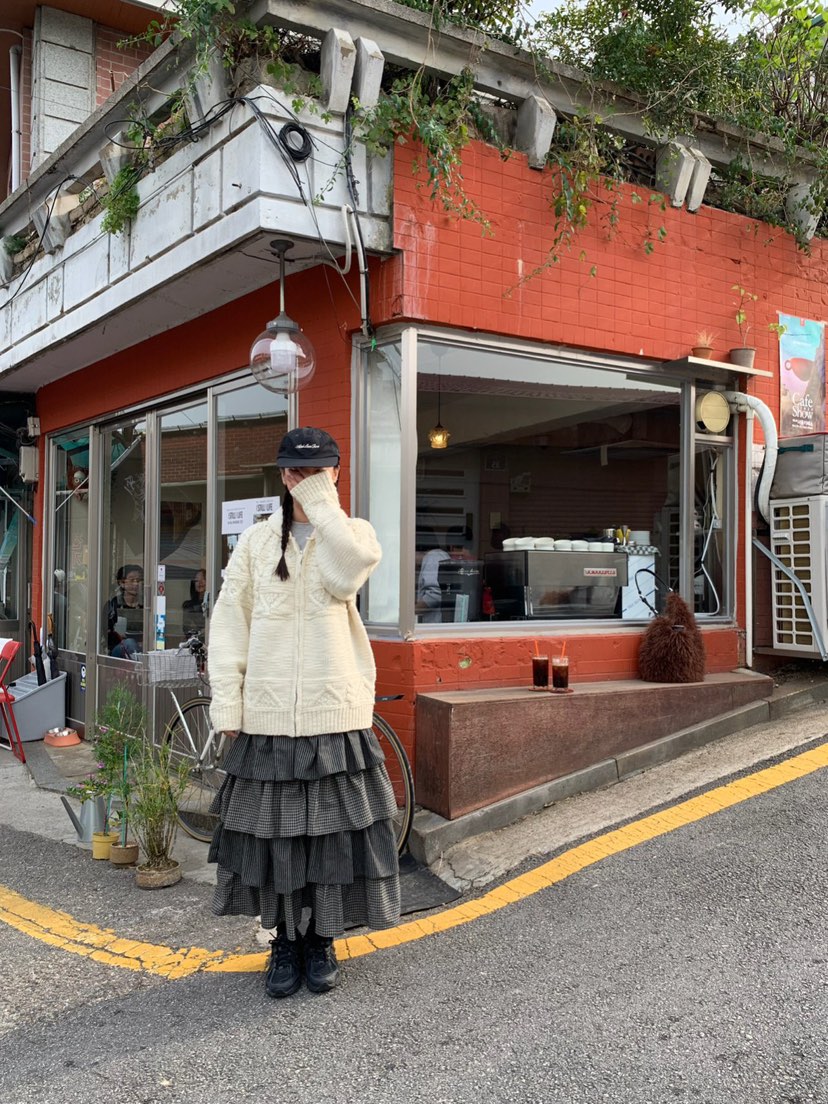 SUNDER MARKET東大門㊣直郵女裝新品休閑時尚熱賣針織衫拉鏈SUNDER MARKET針織衫