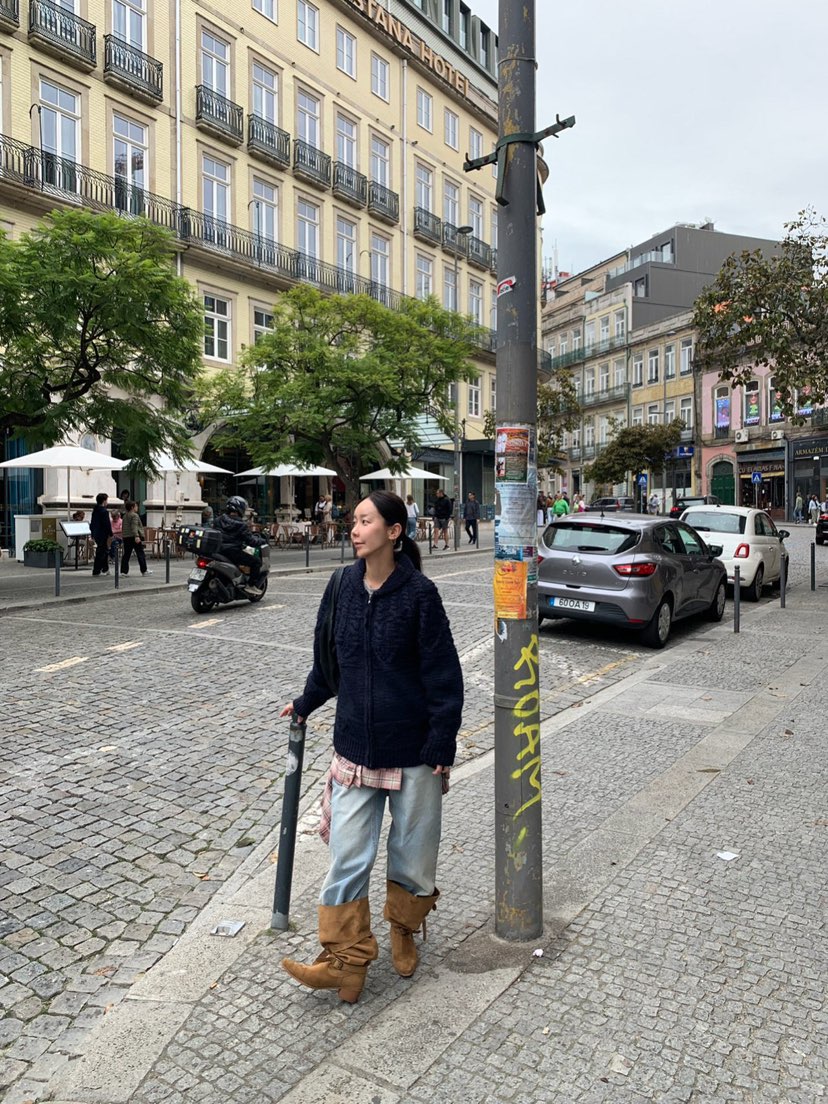 SUNDER MARKET東大門㊣直郵女裝新品休閑時尚熱賣針織衫拉鏈SUNDER MARKET針織衫