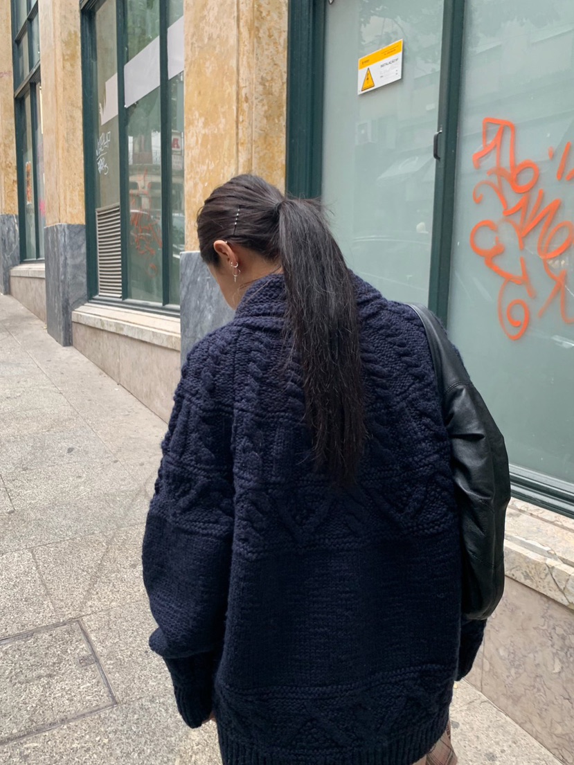 SUNDER MARKET東大門㊣直郵女裝新品休閑時尚熱賣針織衫拉鏈SUNDER MARKET針織衫