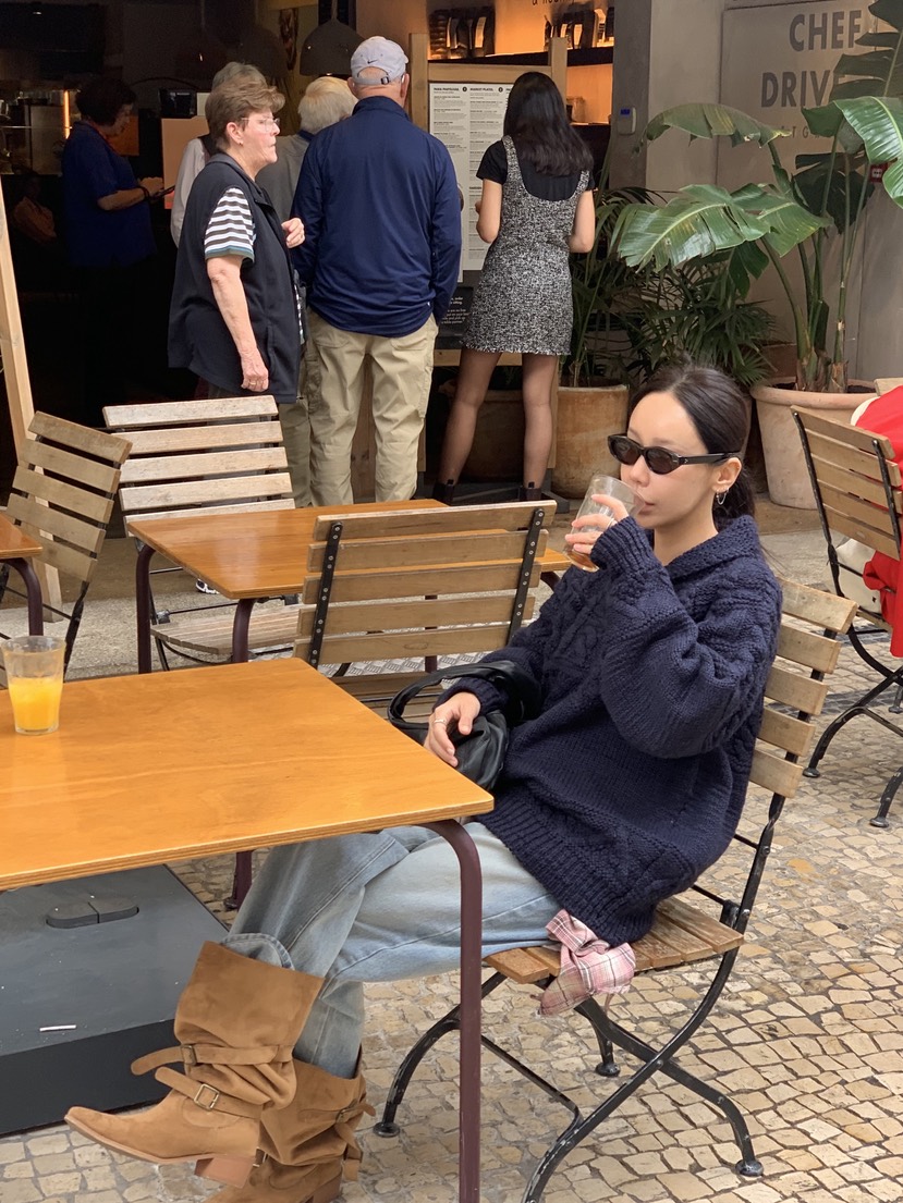 SUNDER MARKET東大門㊣直郵女裝新品休閑時尚熱賣針織衫拉鏈SUNDER MARKET針織衫