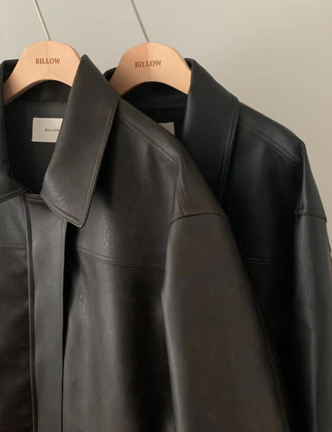 BILLOW東大門㊣實拍女士新款休閑時尚熱賣推薦人氣皮衣皮革BILLOW皮衣