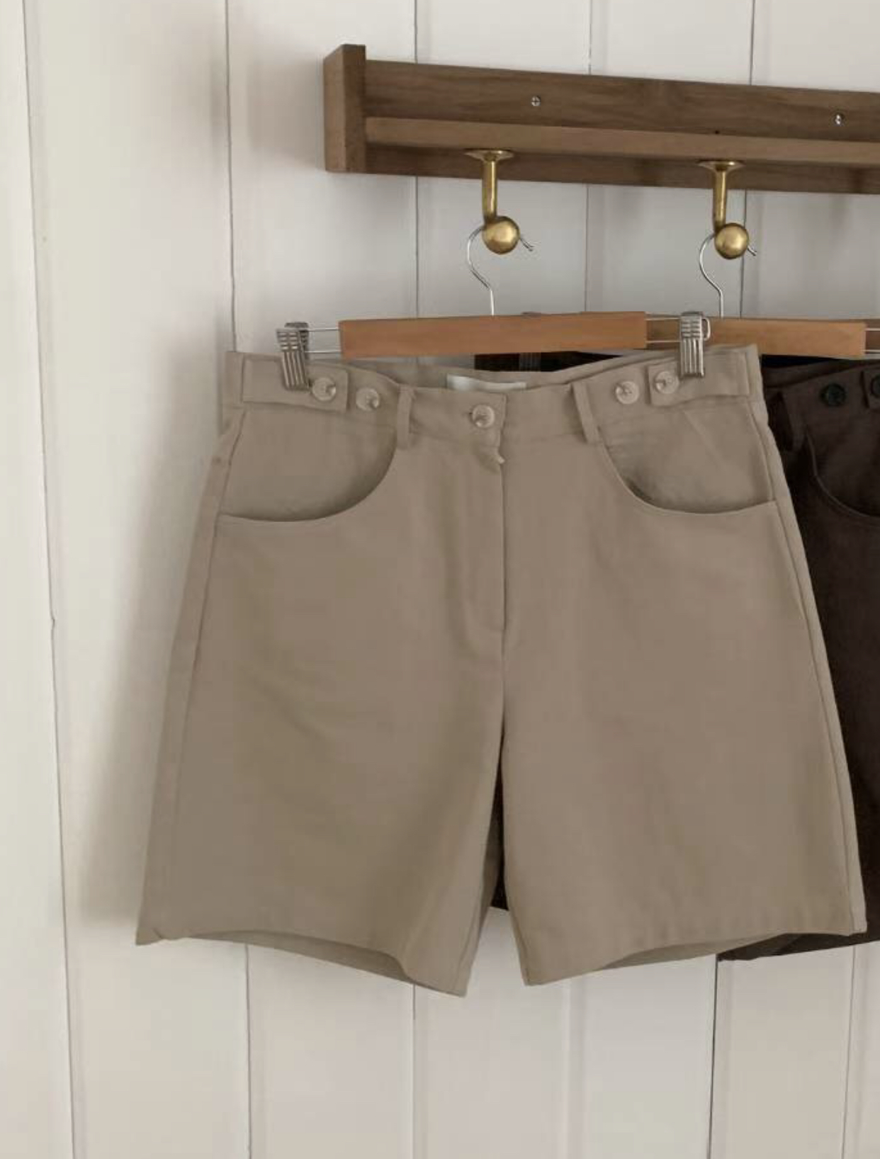 DE FOND東大門㊣代購女裝新款熱賣25秋冬真品休閑時尚短褲DE FOND短褲圖色1