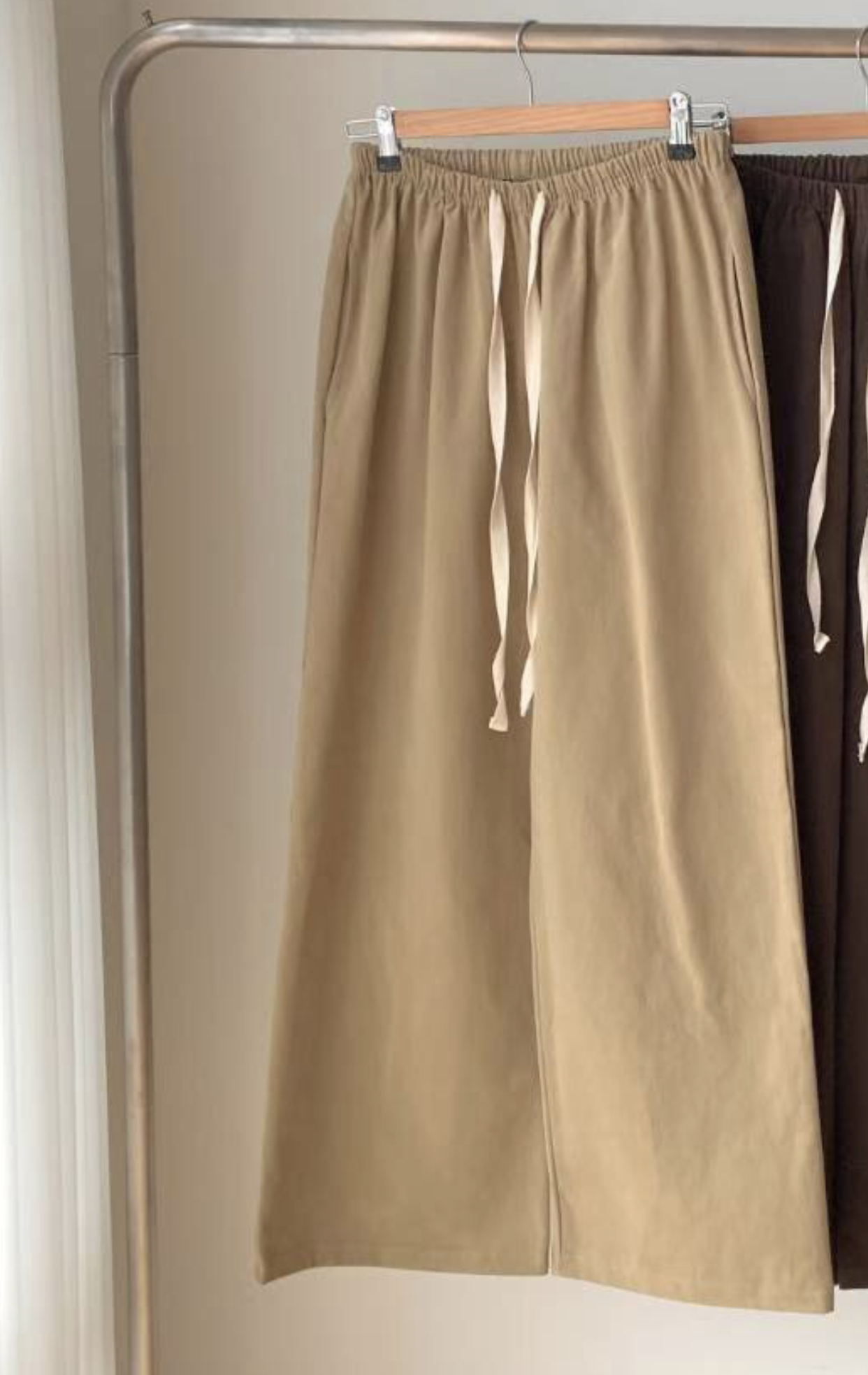 DE FOND東大門㊣代購女裝新品熱賣職業25秋冬休閑褲斜紋布DE FOND休閑褲圖色1