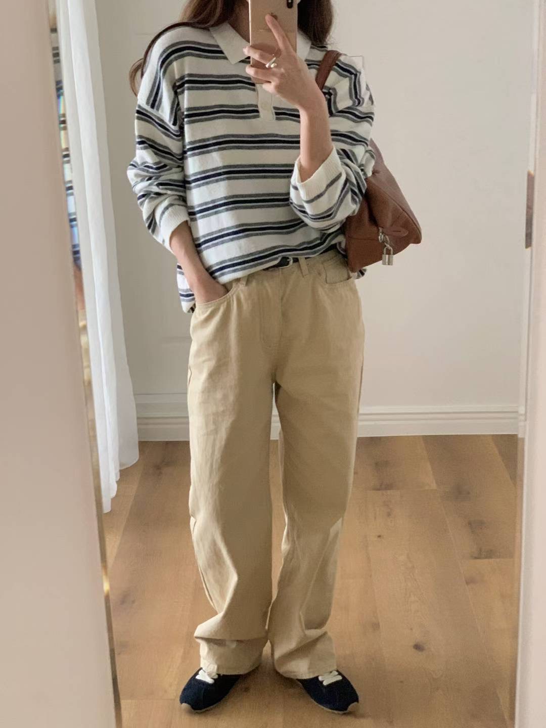 DE FOND東大門㊣代購女裝新品25秋冬真品推薦時尚人氣長袖T恤DE FOND長袖T恤