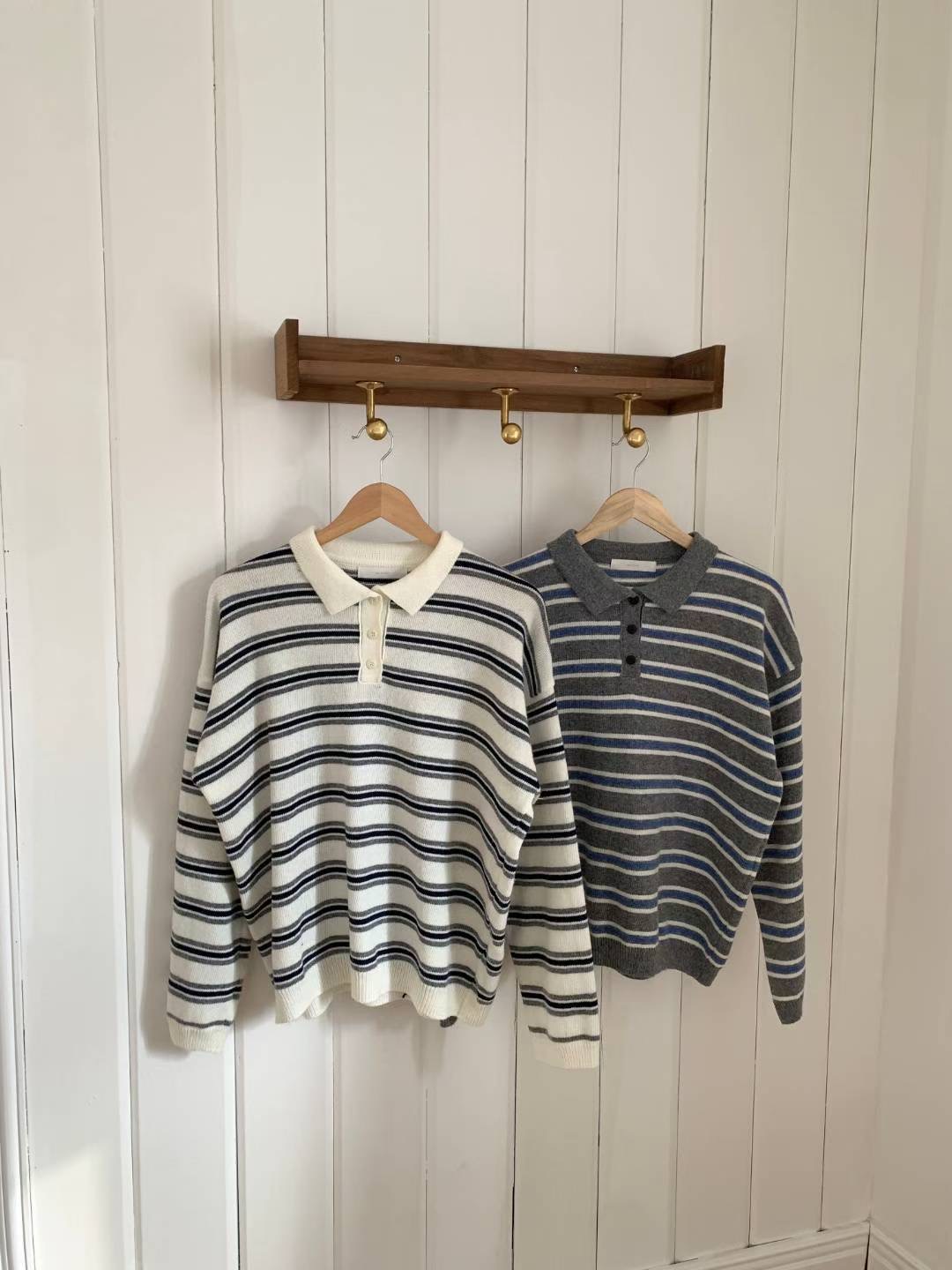 DE FOND東大門㊣代購女裝新品25秋冬真品推薦時尚人氣長袖T恤DE FOND長袖T恤圖色2左二色