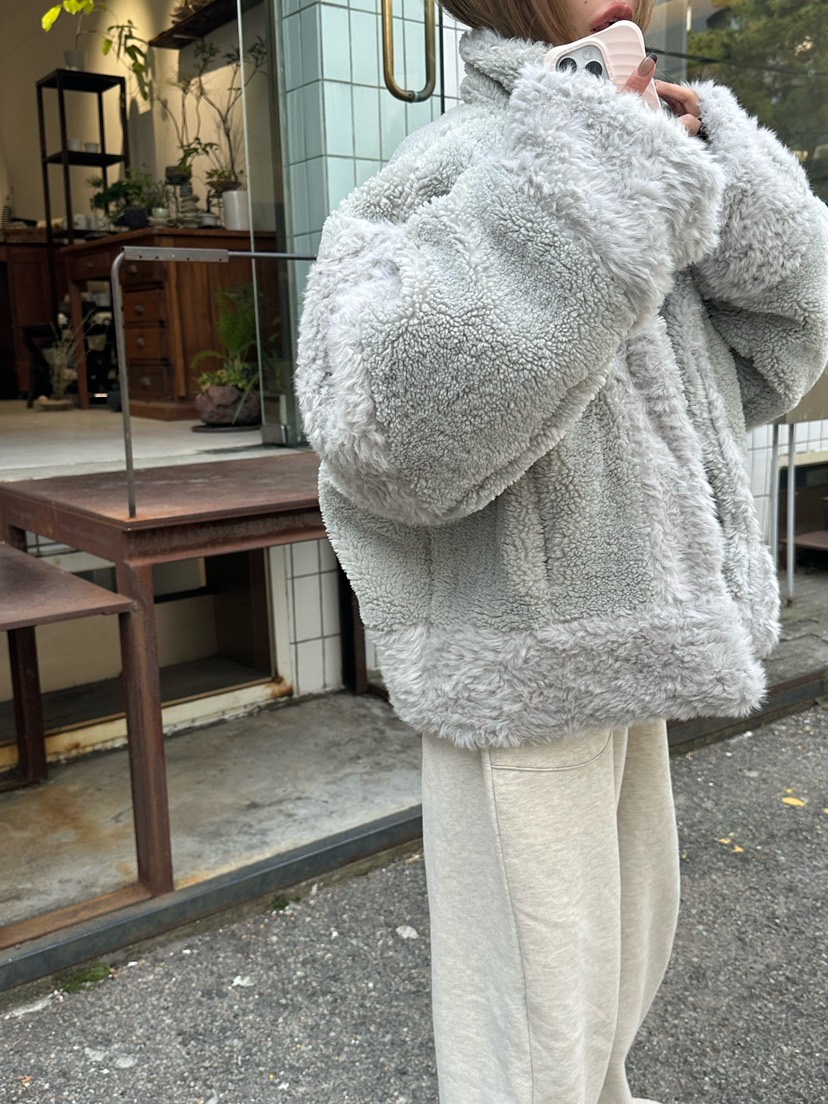 ZEROZERO東大門㊣直郵女裝新品職業休閑時尚推薦夾克毛皮混紡ZEROZERO夾克