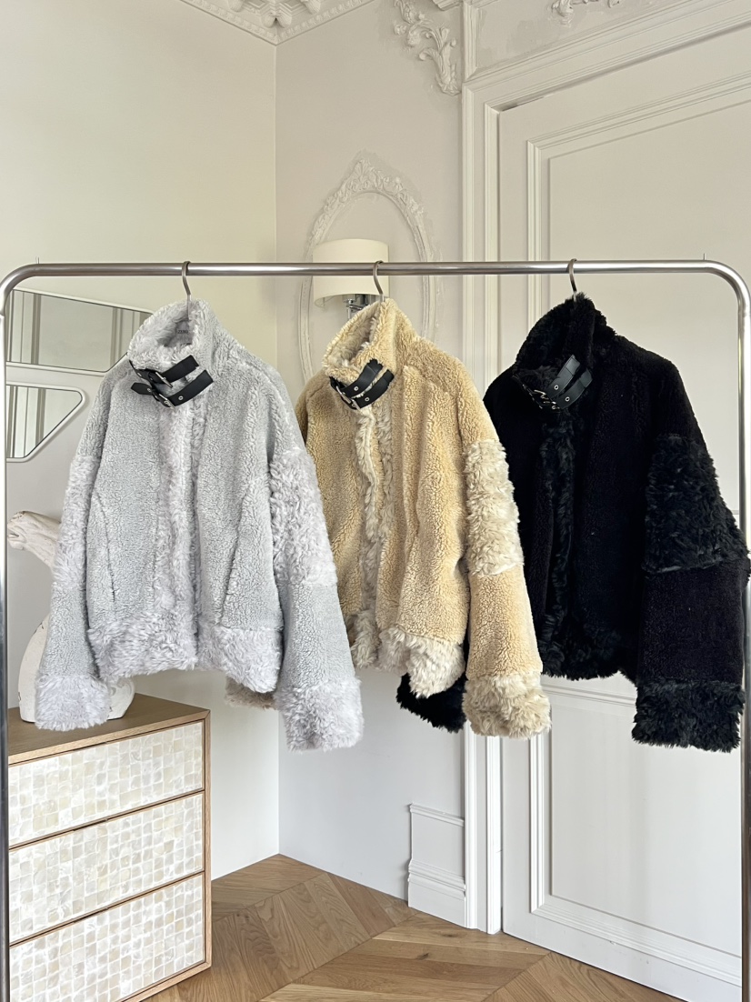 ZEROZERO東大門㊣直郵女裝新品職業休閑時尚推薦夾克毛皮混紡ZEROZERO夾克