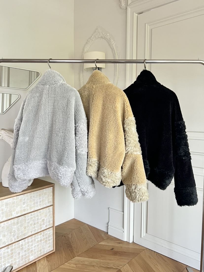 ZEROZERO東大門㊣直郵女裝新品職業休閑時尚推薦夾克毛皮混紡ZEROZERO夾克