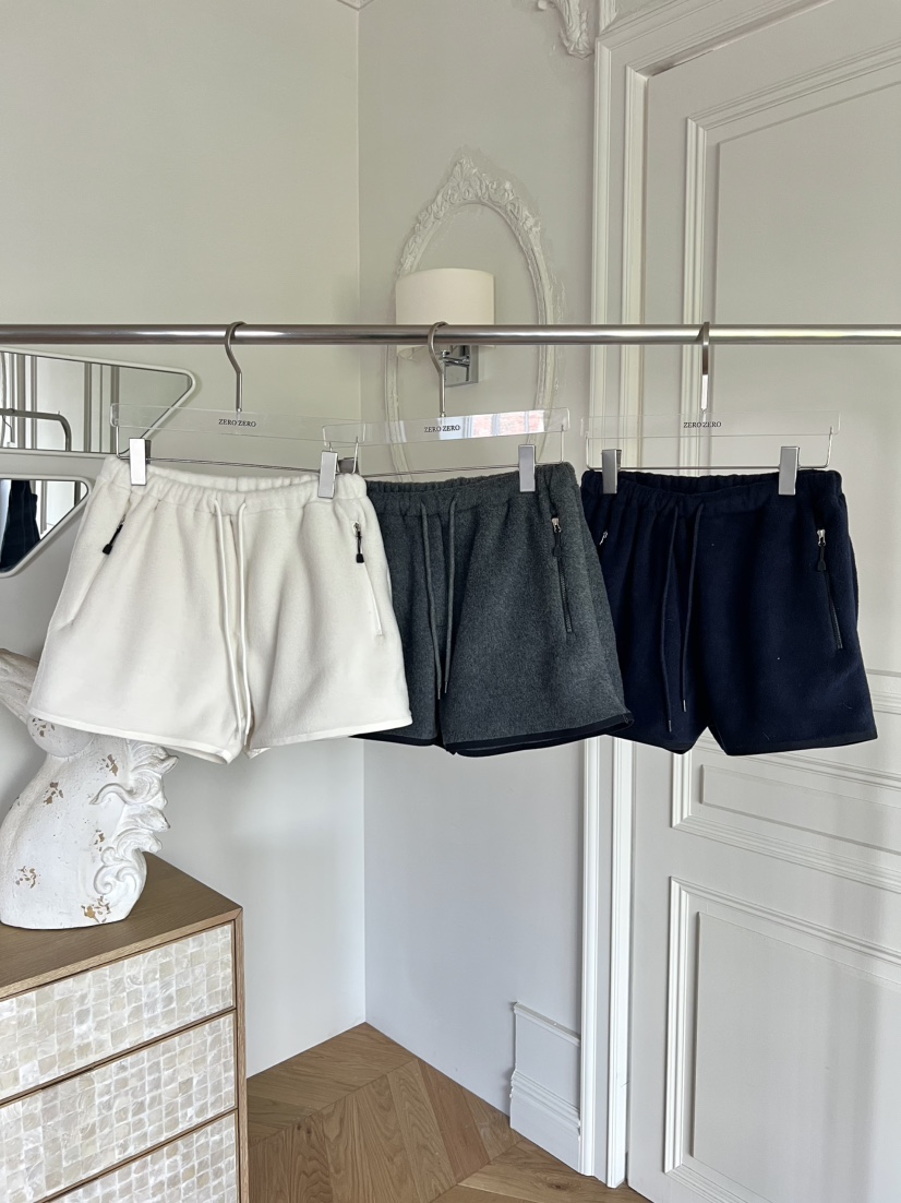 ZEROZERO東大門㊣代購女裝新款真品熱賣人氣推薦休閑短褲抓絨ZEROZERO短褲
