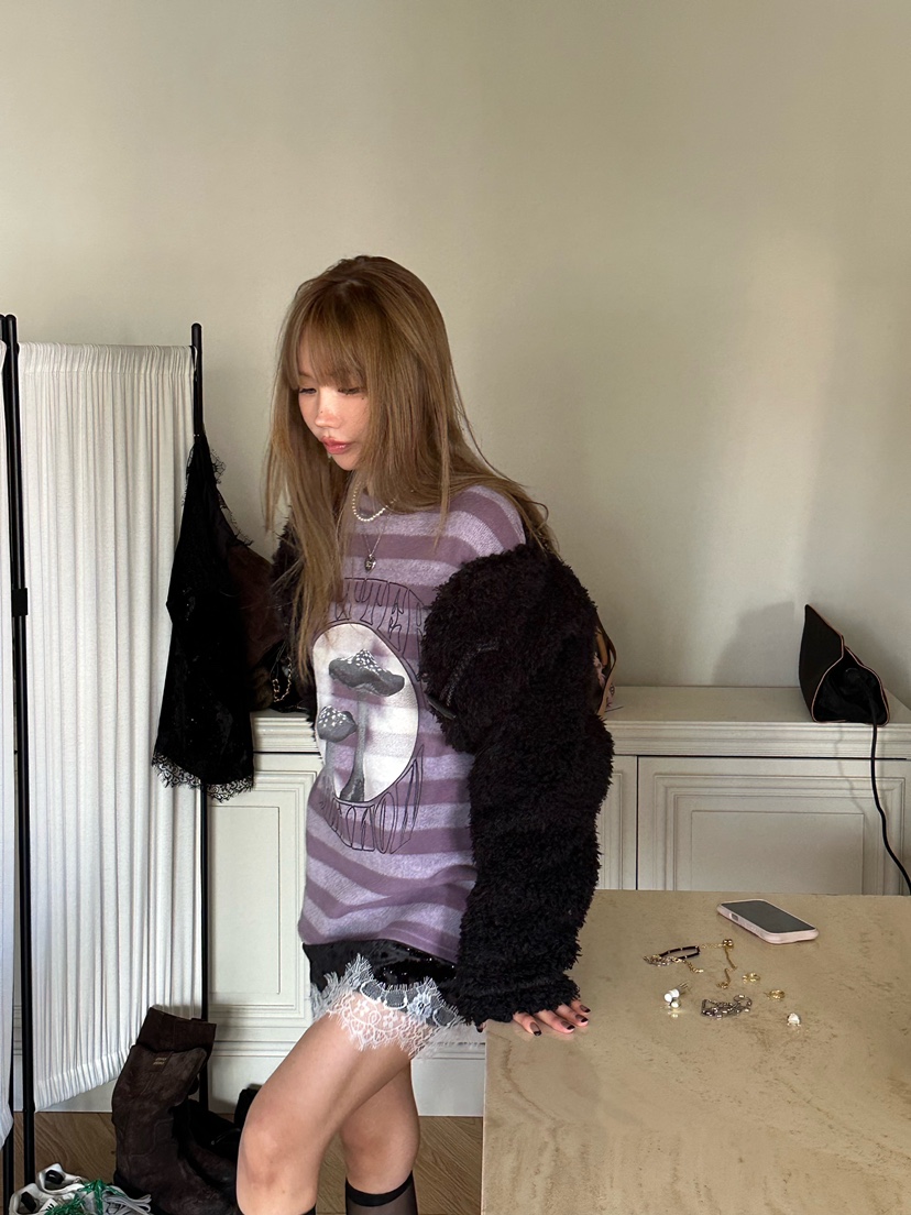 ZEROZERO東大門㊣代購女士新款真品25秋冬推薦熱賣職業長袖T恤ZEROZERO長袖T恤