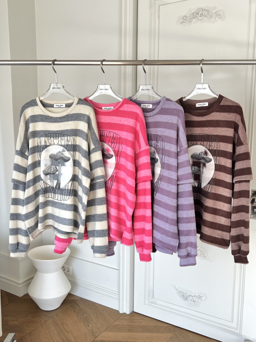 ZEROZERO東大門㊣代購女士新款真品25秋冬推薦熱賣職業長袖T恤ZEROZERO長袖T恤