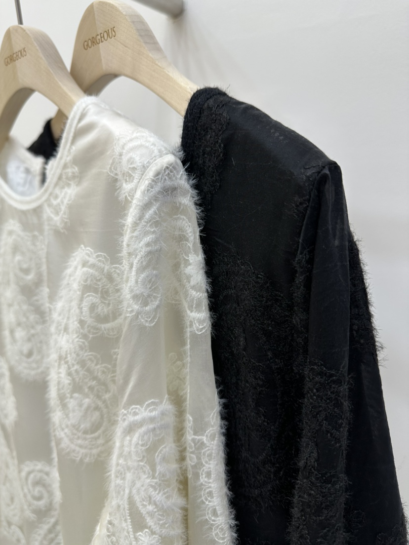 GORGEOUS東大門㊣代購女裝新品25秋冬時尚休閑真品襯衫蕾絲衫GORGEOUS襯衫/蕾絲衫