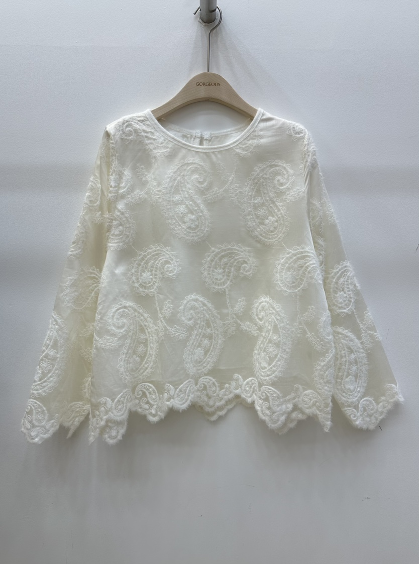 GORGEOUS東大門㊣代購女裝新品25秋冬時尚休閑真品襯衫蕾絲衫GORGEOUS襯衫/蕾絲衫圖色1