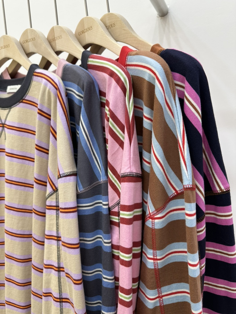 GORGEOUS韓國代購㊣女士新品休閑時尚推薦25秋冬職業長袖T恤GORGEOUS長袖T恤