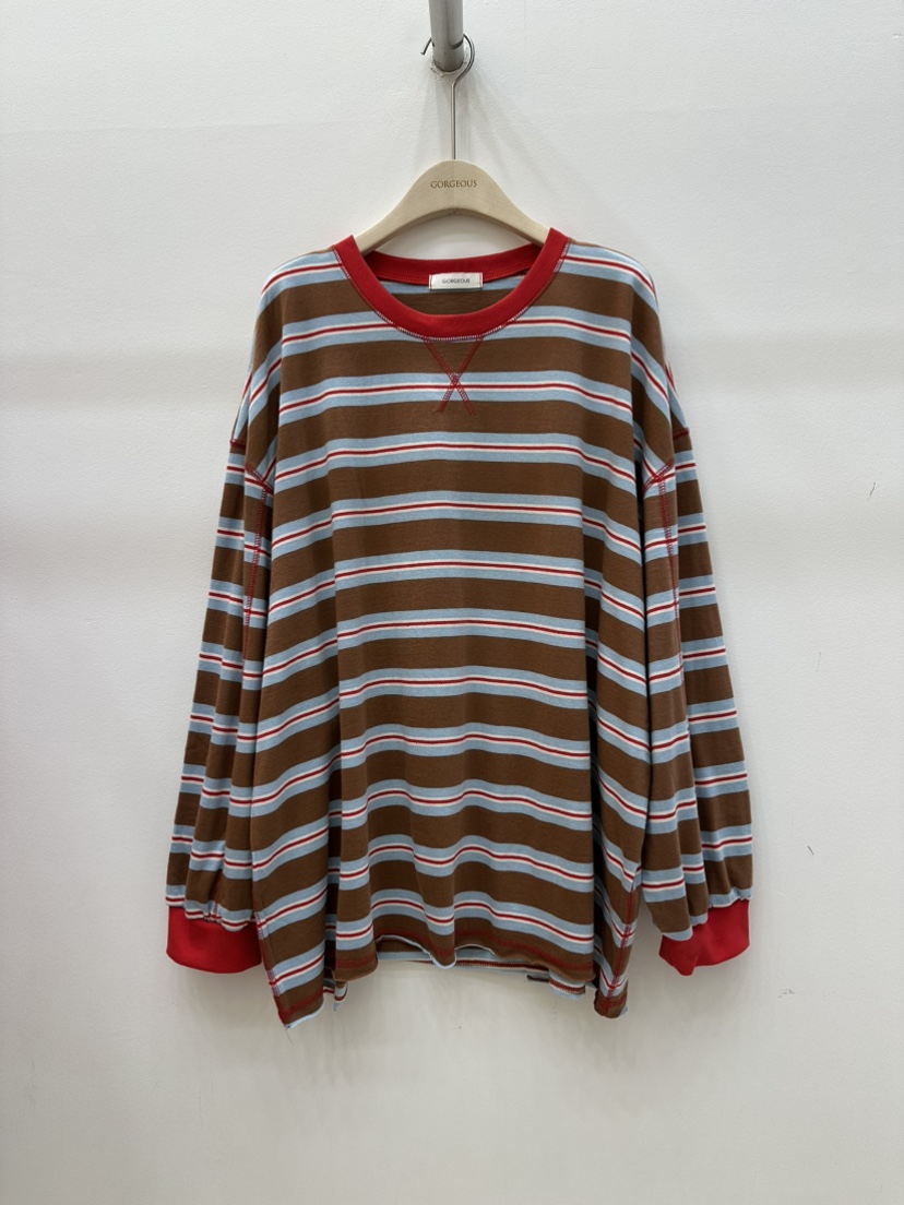 GORGEOUS韓國代購㊣女士新品休閑時尚推薦25秋冬職業長袖T恤GORGEOUS長袖T恤圖色4