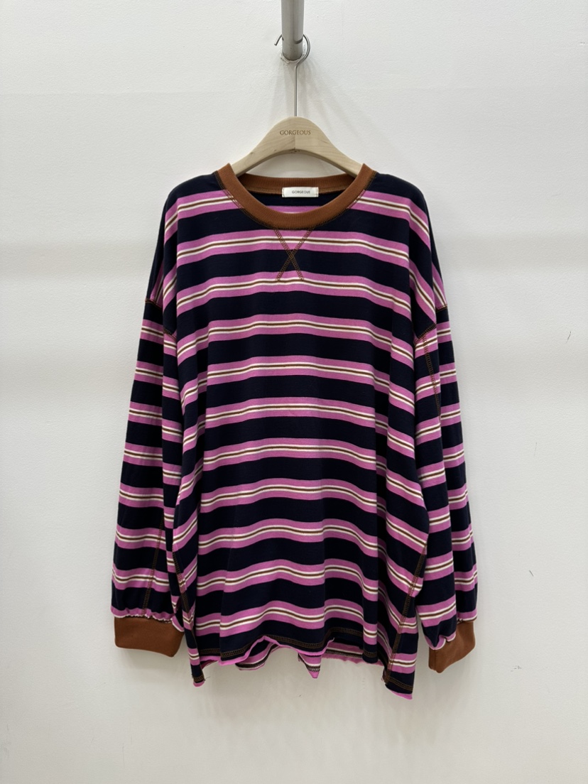 GORGEOUS韓國代購㊣女士新品休閑時尚推薦25秋冬職業長袖T恤GORGEOUS長袖T恤圖色5