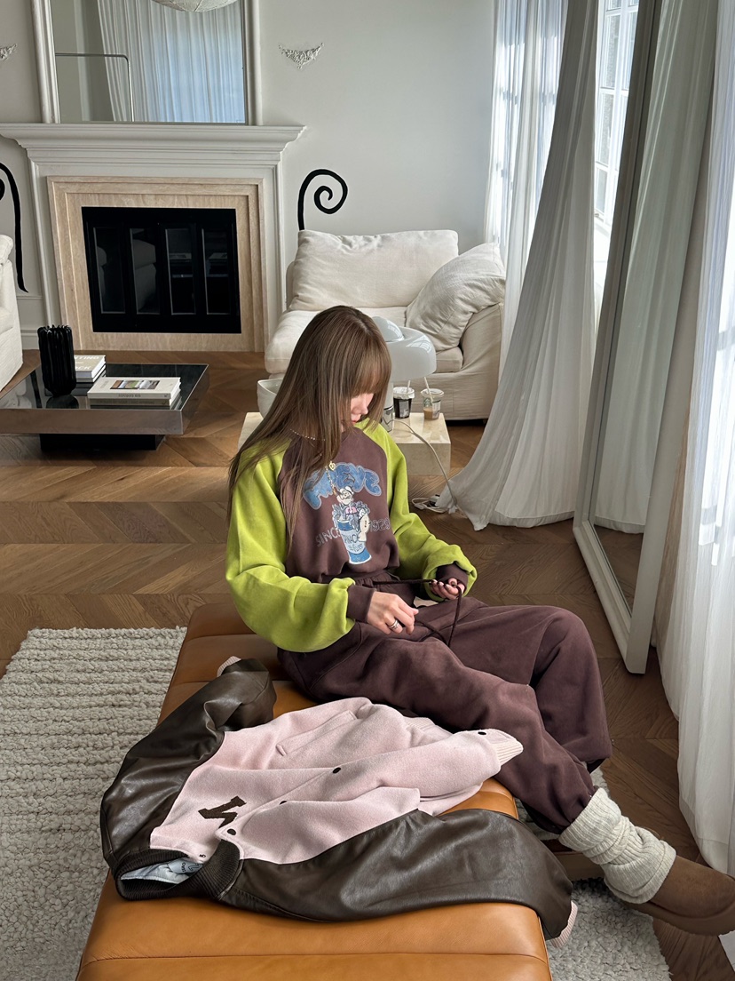 ZEROZERO東大門㊣實拍女士新品熱賣25秋冬真品衛衣大力水手ZEROZERO衛衣