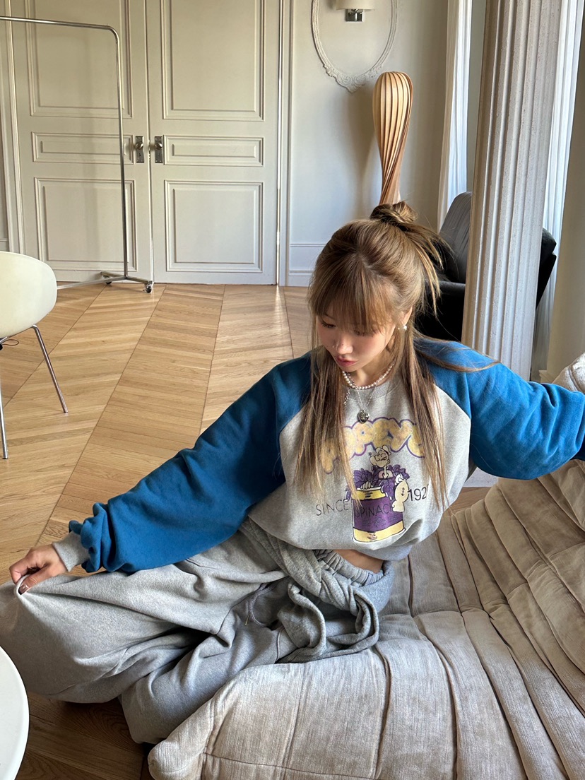 ZEROZERO東大門㊣實拍女士新品熱賣25秋冬真品衛衣大力水手ZEROZERO衛衣