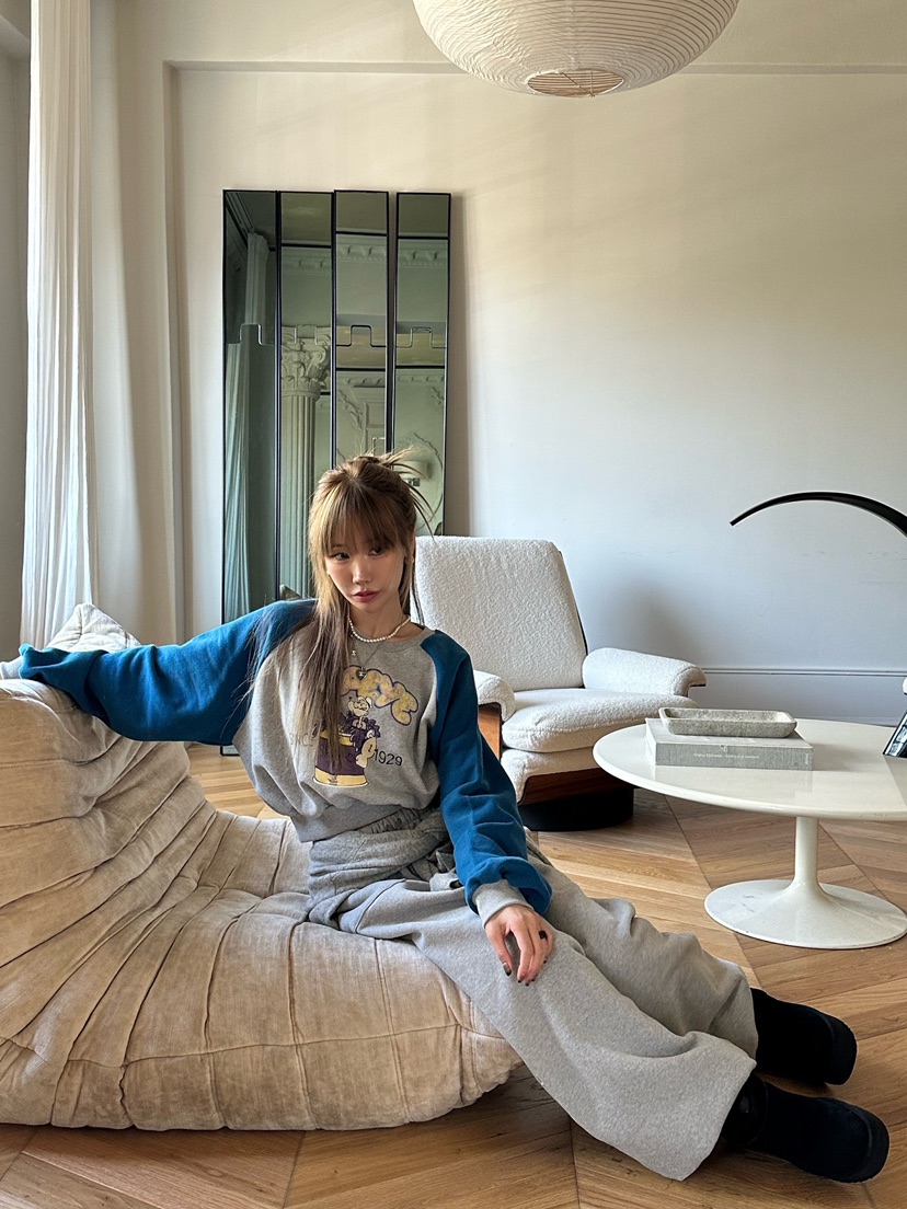 ZEROZERO東大門㊣實拍女士新品熱賣25秋冬真品衛衣大力水手ZEROZERO衛衣