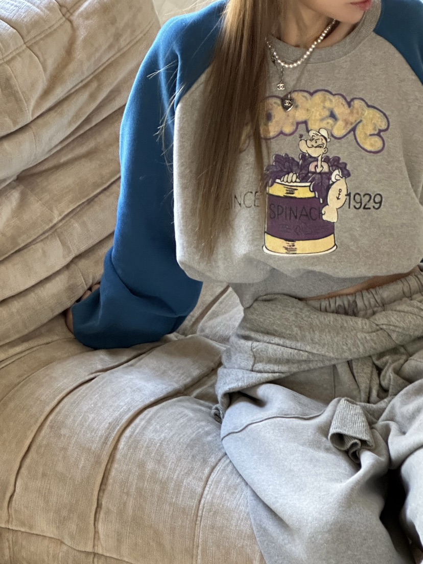 ZEROZERO東大門㊣實拍女士新品熱賣25秋冬真品衛衣大力水手ZEROZERO衛衣