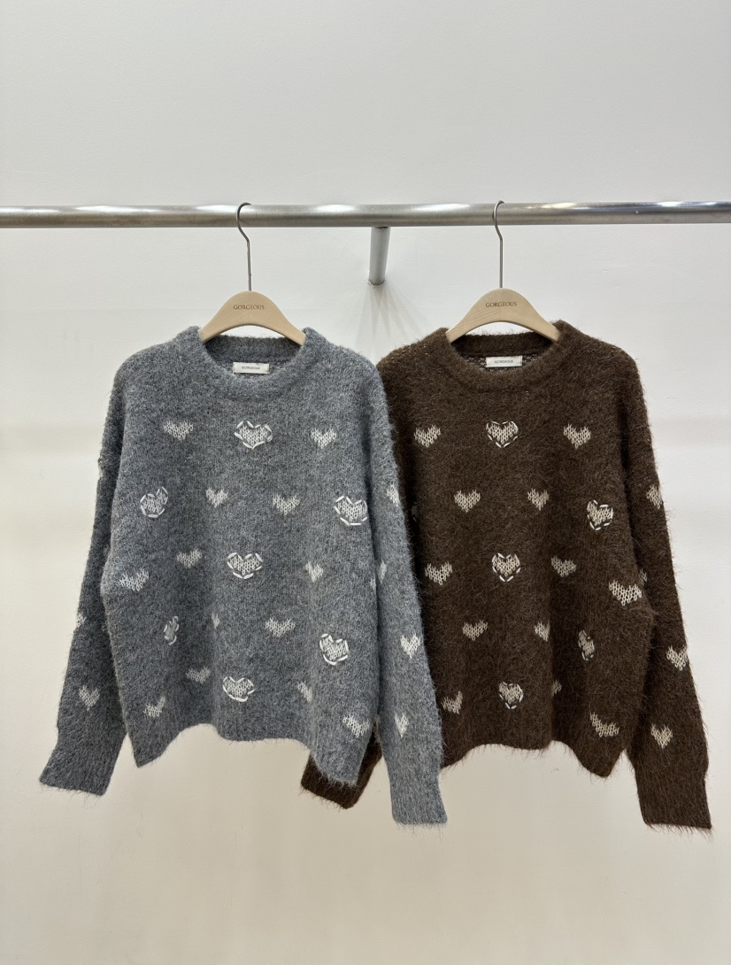 GORGEOUS東大門㊣實拍女裝新款時尚休閑職業25秋冬推薦針織衫GORGEOUS針織衫