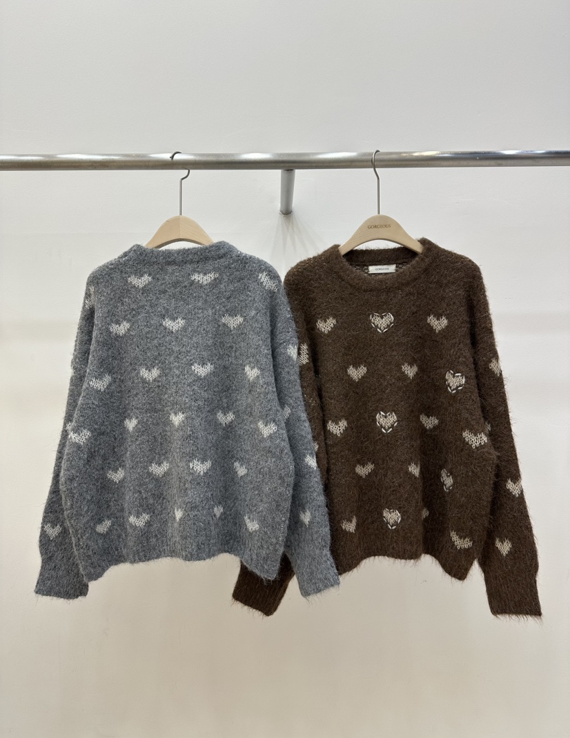 GORGEOUS東大門㊣實拍女裝新款時尚休閑職業25秋冬推薦針織衫GORGEOUS針織衫