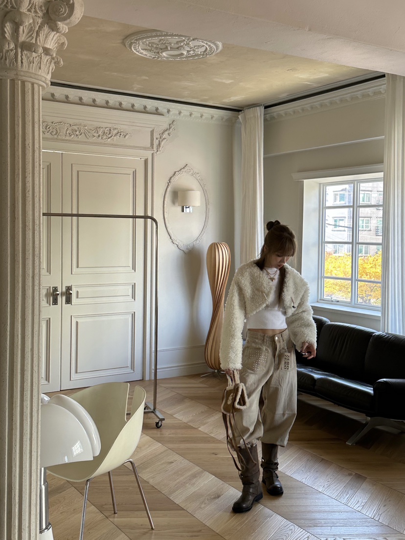 ZEROZERO東大門㊣代購女裝新款人氣真品時尚休閑25秋冬夾克ZEROZERO夾克