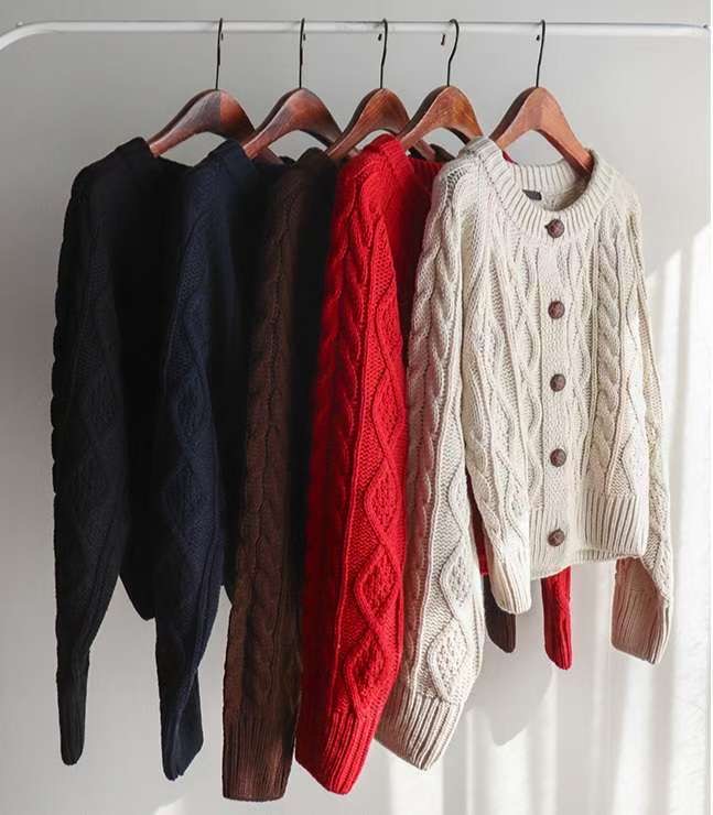 KNITPIA-니트피아-T東大門㊣實拍女裝新品真品25秋冬針織衫TWELVE-OT針織衫圖色1左一色