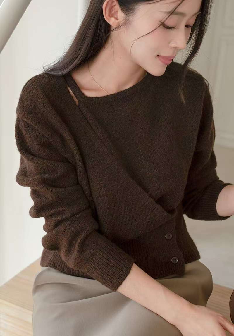 KNITPIA-니트피아-T東大門㊣代購女裝新款熱賣時尚針織衫TWELVE-OT針織衫