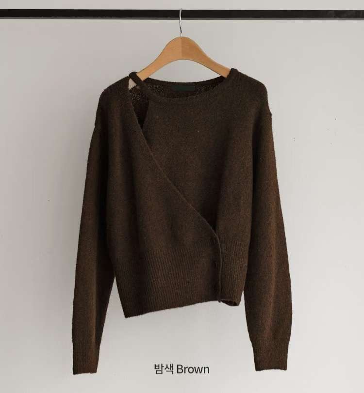 KNITPIA-니트피아-T東大門㊣代購女裝新款熱賣時尚針織衫TWELVE-OT針織衫圖色3